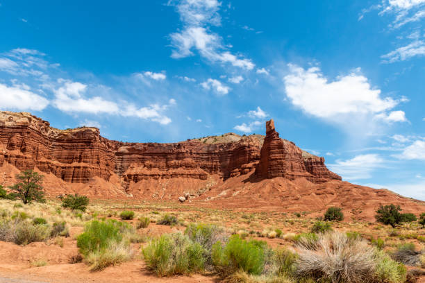istock Chimney Rock in Capital Reef National Park, Utah 1096124340