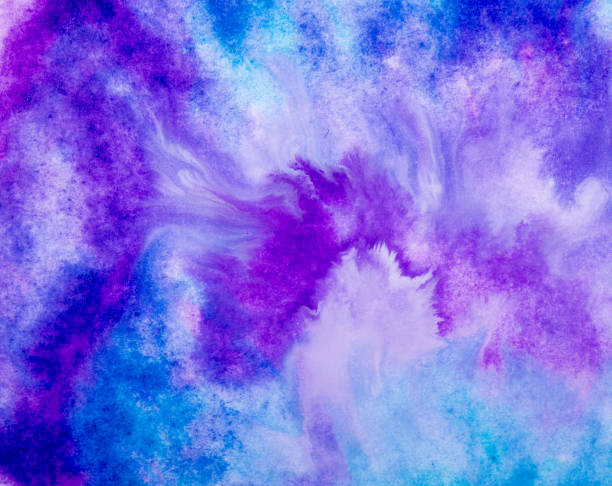 istock colorful watercolor background. hand painted by brush 1096131982