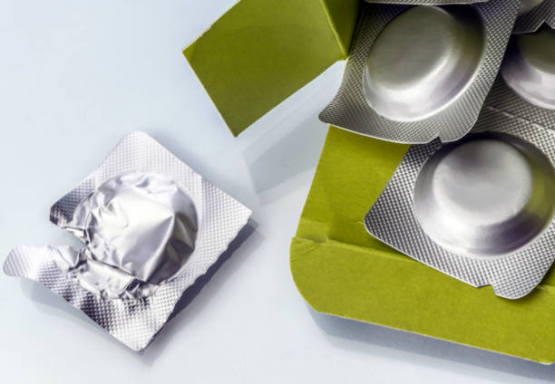 istock Blister pack of pills isolated on white background 1096139556