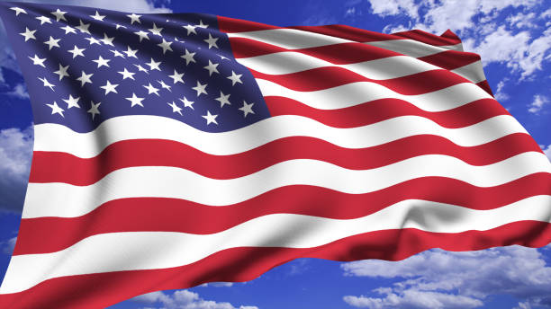 istock flag of the USA 1096206932