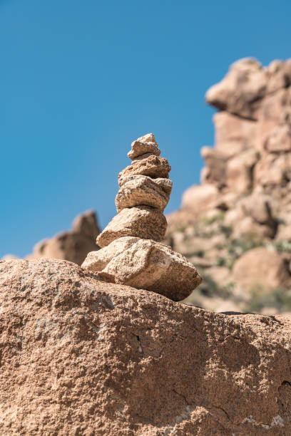 istock Rock Cairn on Grapevine Hill Trail 1096222352