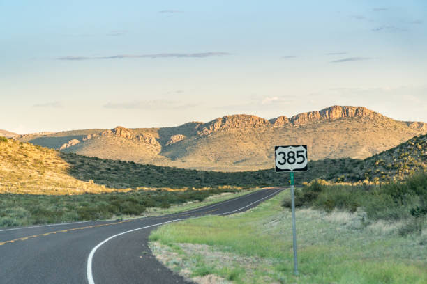 istock Hilly Road Driving Big Bend National Park 1096222488