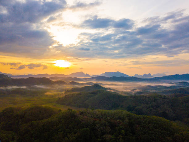 istock Sunrise at Phu Ta Tun Viewpoint Phang nga province 1096293010