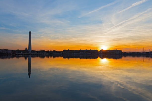 istock Washington DC panorama at Tidal Basin during sunrise. 1096325090