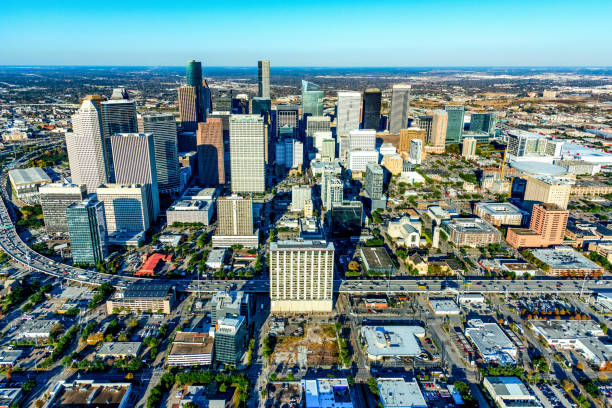 istock Houston Cityscape Aerial 1096344334