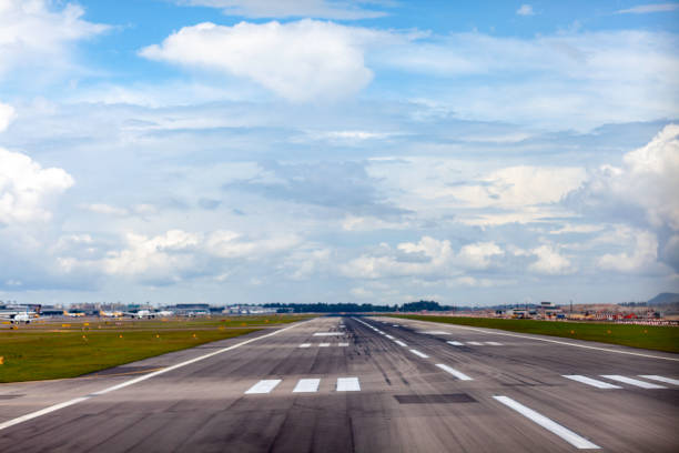 istock Runway of the airport 1096353684