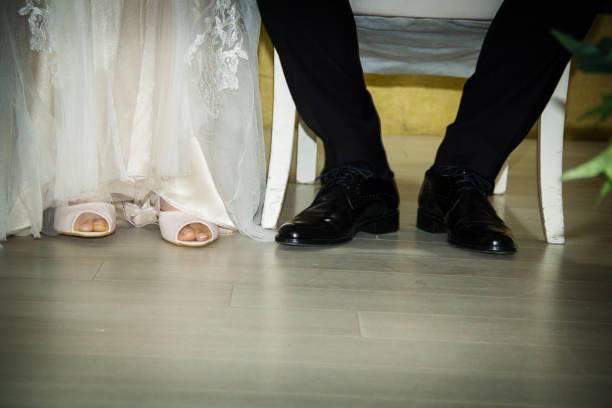istock Bride and Groom during wedding ceremony 1096383898
