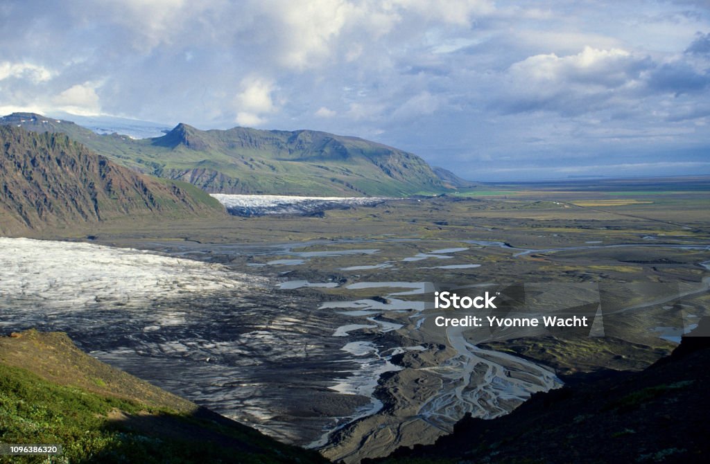 The scenic landscape of the coast East-Iceland Cliff Stock Photo