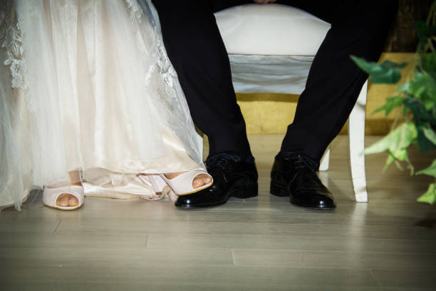 istock Bride and Groom during wedding ceremony 1096386722