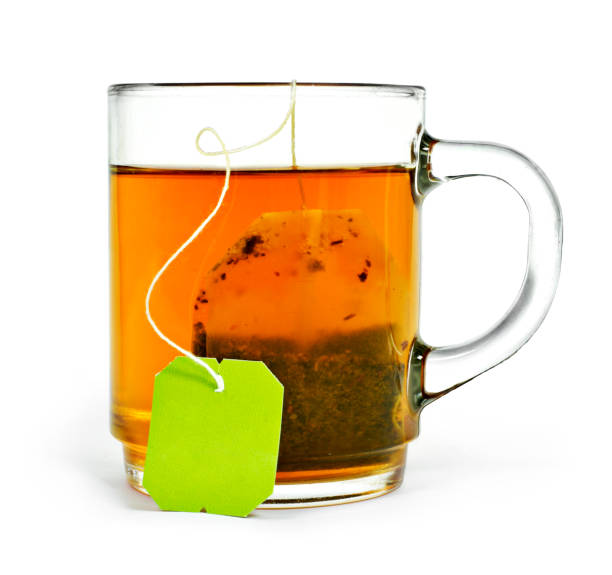 gorący napój, herbata ziołowa lub assam lub earl grey tea - cup tea teabag tea cup zdjęcia i obrazy z banku zdjęć