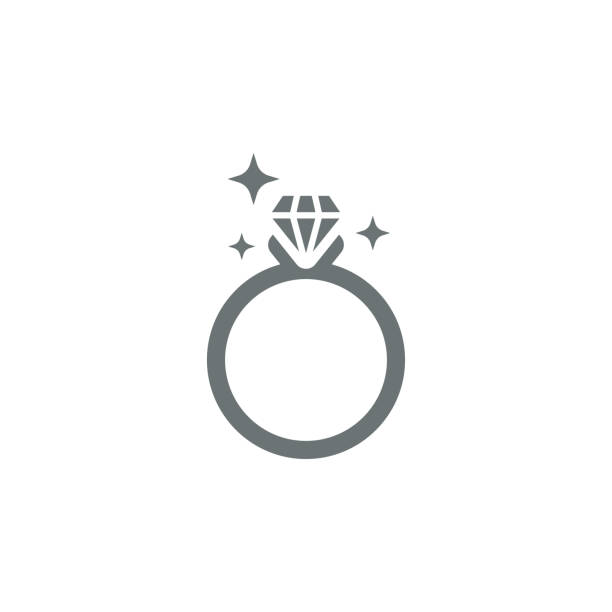 illustrations, cliparts, dessins animés et icônes de icône de bagues de mariage - traditional ceremony sign symbol wedding