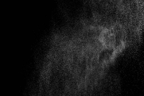 abstrakte spritzwasser auf einem schwarzen hintergrund. - flux design stock-fotos und bilder
