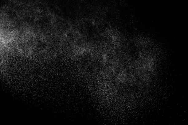istock Abstract splashes of water on black background. 1096425524