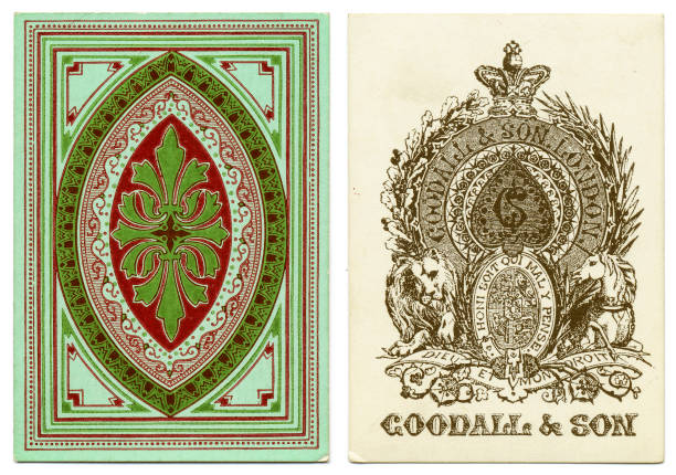istock Ace of spades 19th century by Goodall geometric pattern 1096437260