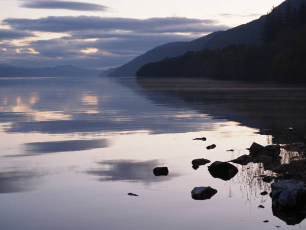 istock clouds and tranquility at the edge of the Loch Ness - 2 1096441324