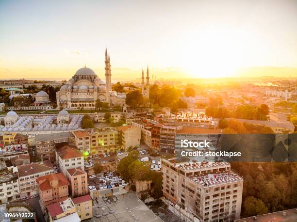 Süleymaniye Mosque In Istambul Stock Photo - Download Image Now - Ancient, Architectural Dome, Architecture