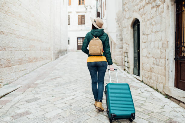 istock Woman on vacation 1096462780