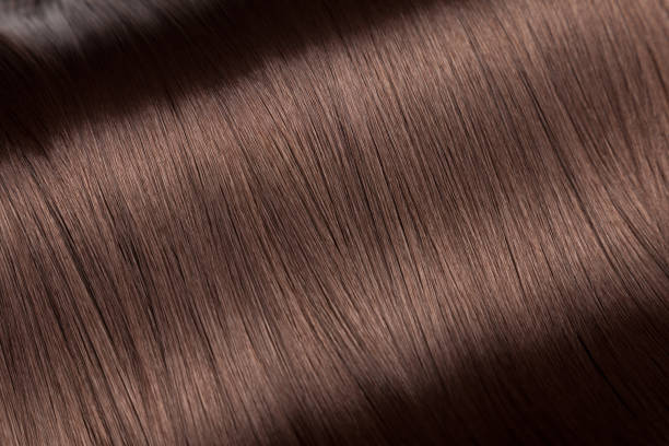 istock Closeup on luxurious glossy hair 1096465210