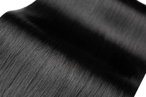 istock Closeup on luxurious glossy hair 1096470170