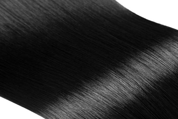 istock Closeup on luxurious glossy hair 1096470340