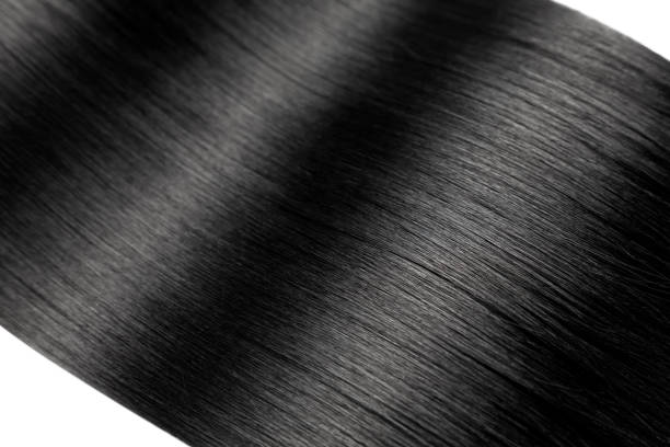 istock Closeup on luxurious glossy hair 1096473922