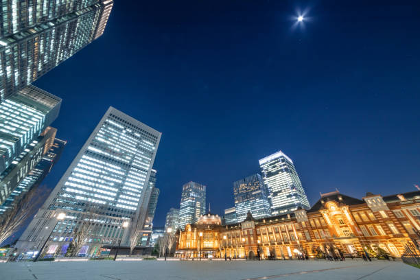 istock Tokyo Station and Buildings 1096477292