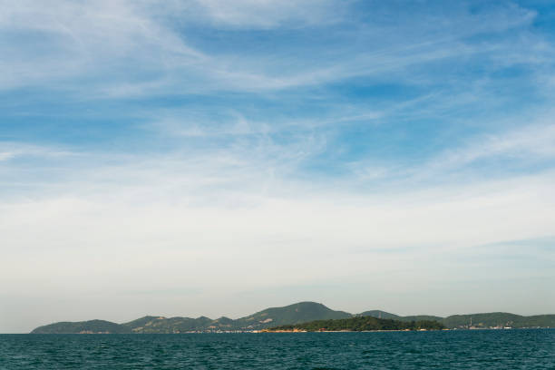 istock The sky and the island. 1096484738
