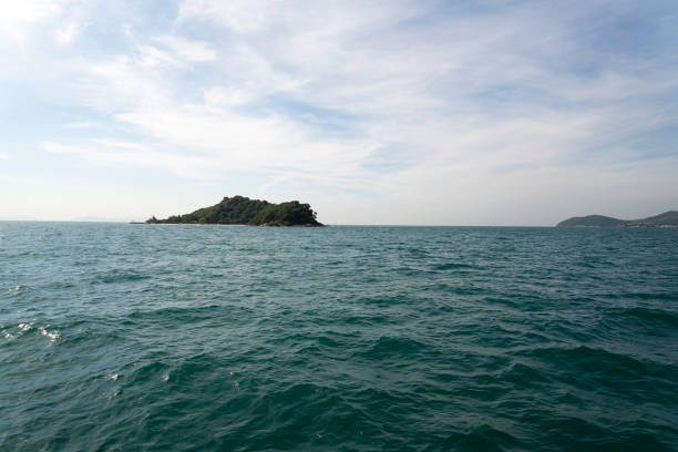 istock Sea, island and sky. 1096484808