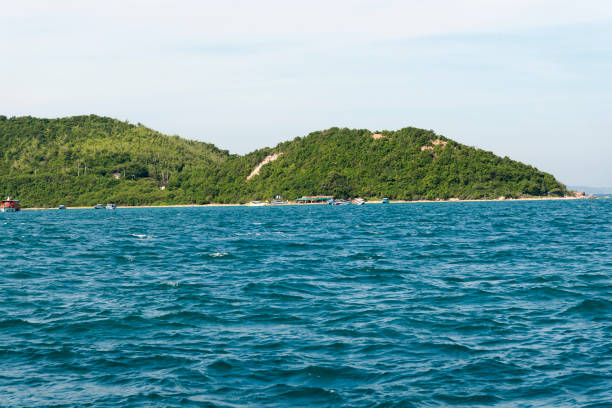 istock Sea, island and sky. 1096484834