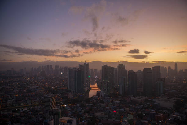 istock Sunrise in Makati, Manila, Philippines 1096485022