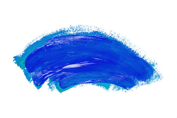 istock Abstraction for the background, drawing with colorful paints on a white isolated background 1096486322
