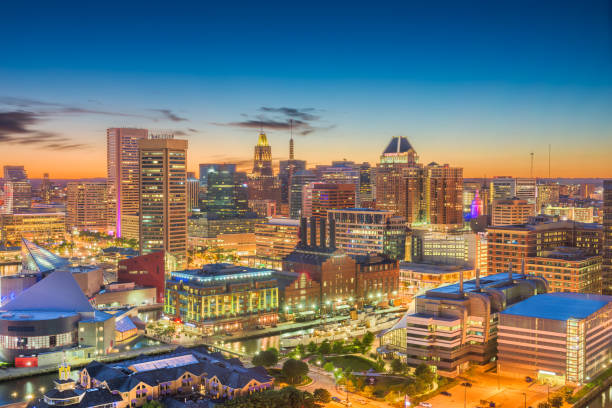 istock Baltimore, Maryland, USA skyline of the Inner Harbor 1096489426