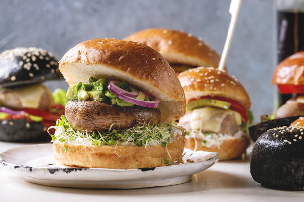 istock Homemade burgers variety 1096492048