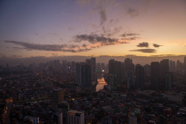 istock Sunrise in Makati, Manila, Philippines 1096493584