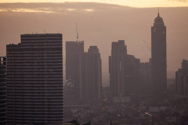 istock Sunrise in Makati, Manila, Philippines 1096497038