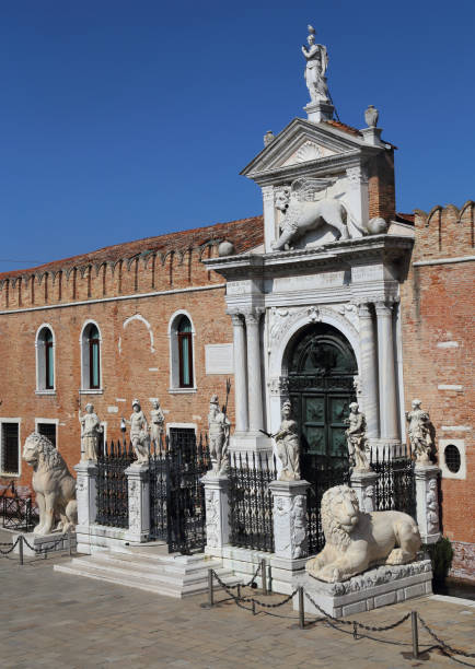 istock Porta Magna at Venetian Arsenal 1096498794