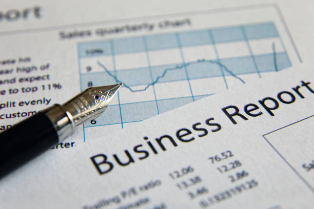 istock Business finance report sales analysis 1096500900