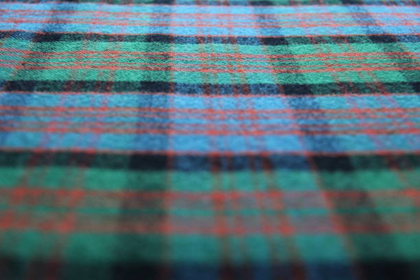 istock Scottish Tartan Plaid Close Up 1096512860