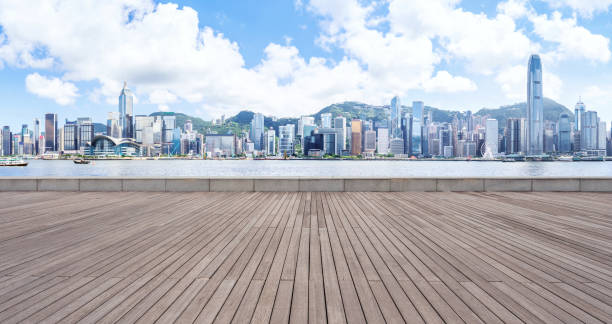 istock Advertising backplate, Hong Kong 1096517172
