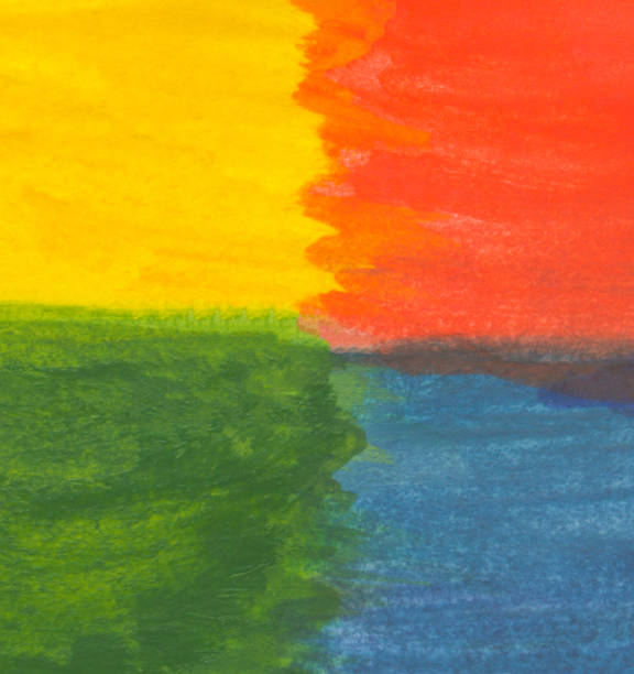 istock Multicolored abstract background. Watercolor painting. Illustration. 1096536752