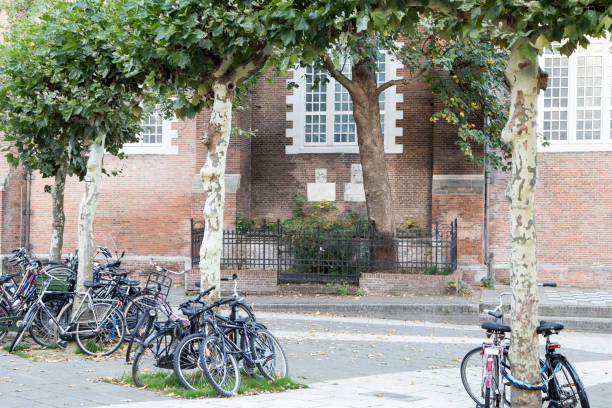 istock Amsterdam city center, typical holland buildings 1096553398