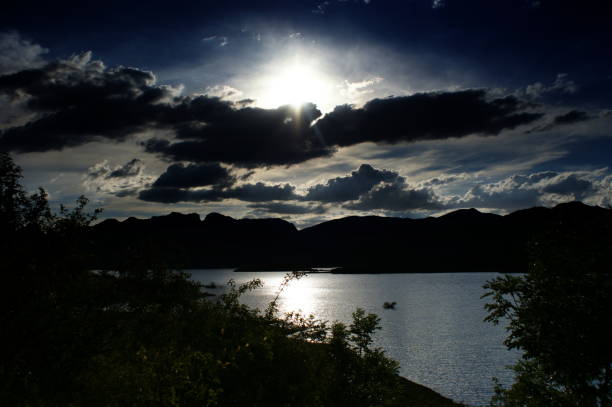 istock Sunset over the Porma Swamp 1096573534