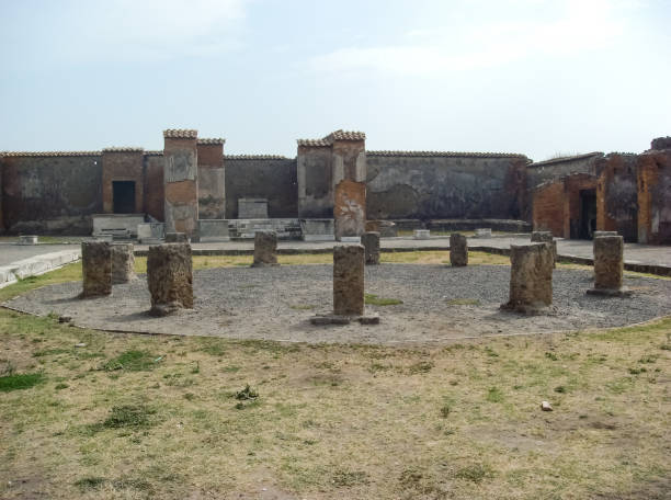 starożytne miasto pompeje we włoszech - travel tourist roman forum rome zdjęcia i obrazy z banku zdjęć