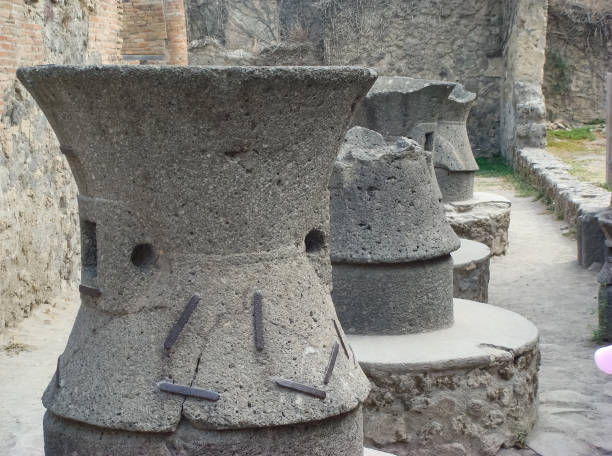 starożytne miasto pompeje we włoszech - travel tourist roman forum rome zdjęcia i obrazy z banku zdjęć