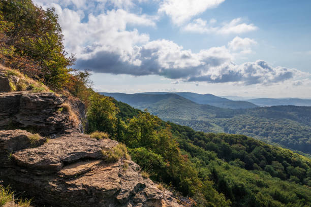 istock Sandstone rock formation Hohenstein in Germany 1096582350