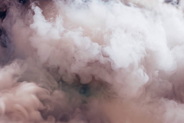 azote liquide pour la cuisson culinaires masterclass - fumée blanche photos et images de collection