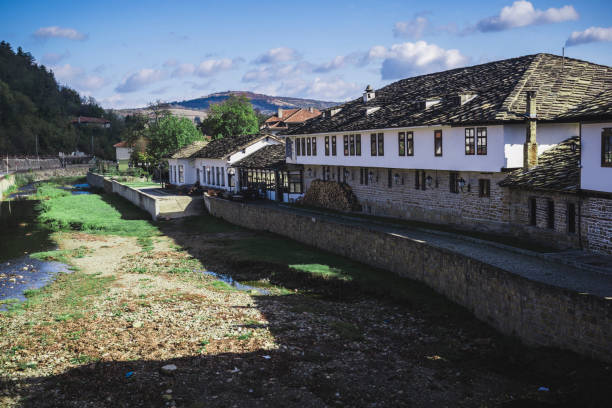 istock A river dividing the city into two equal parts. 1096585266
