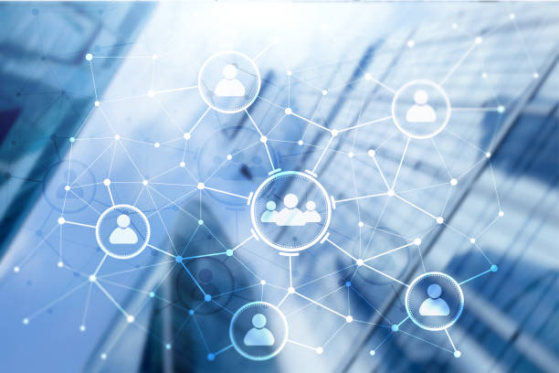 istock People relation and organization structure. Social media. Business and communication technology concept 1096596412