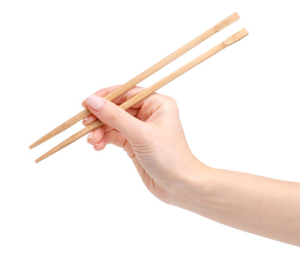 istock Sushi sticks asian in hand 1096610050