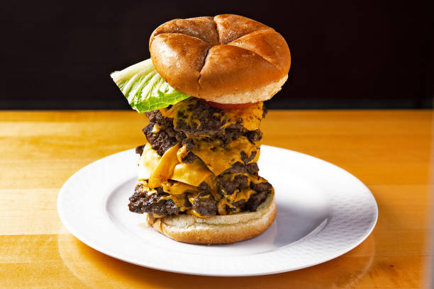 tower of giant tall burger